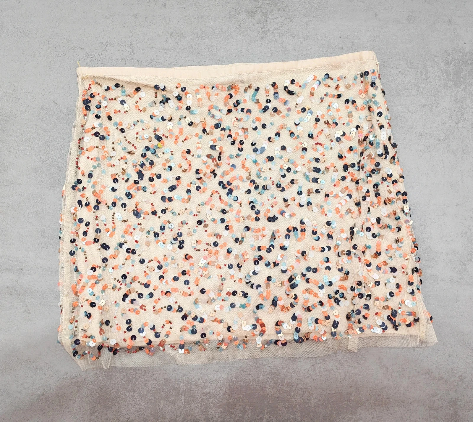 Falda corta lentejuelas - Talla S